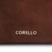 Bolsa Hobo Couro Camurça/Couro Marrom Escuro - imagem 6
