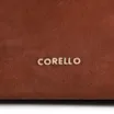 Bolsa Hobo Couro Camurça/Couro Marrom Escuro - imagem 6