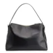 Bolsa Hobo Couro Camurça/Couro Preto - imagem 3