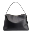 Bolsa Hobo Couro Camurça/Couro Preto - imagem 3