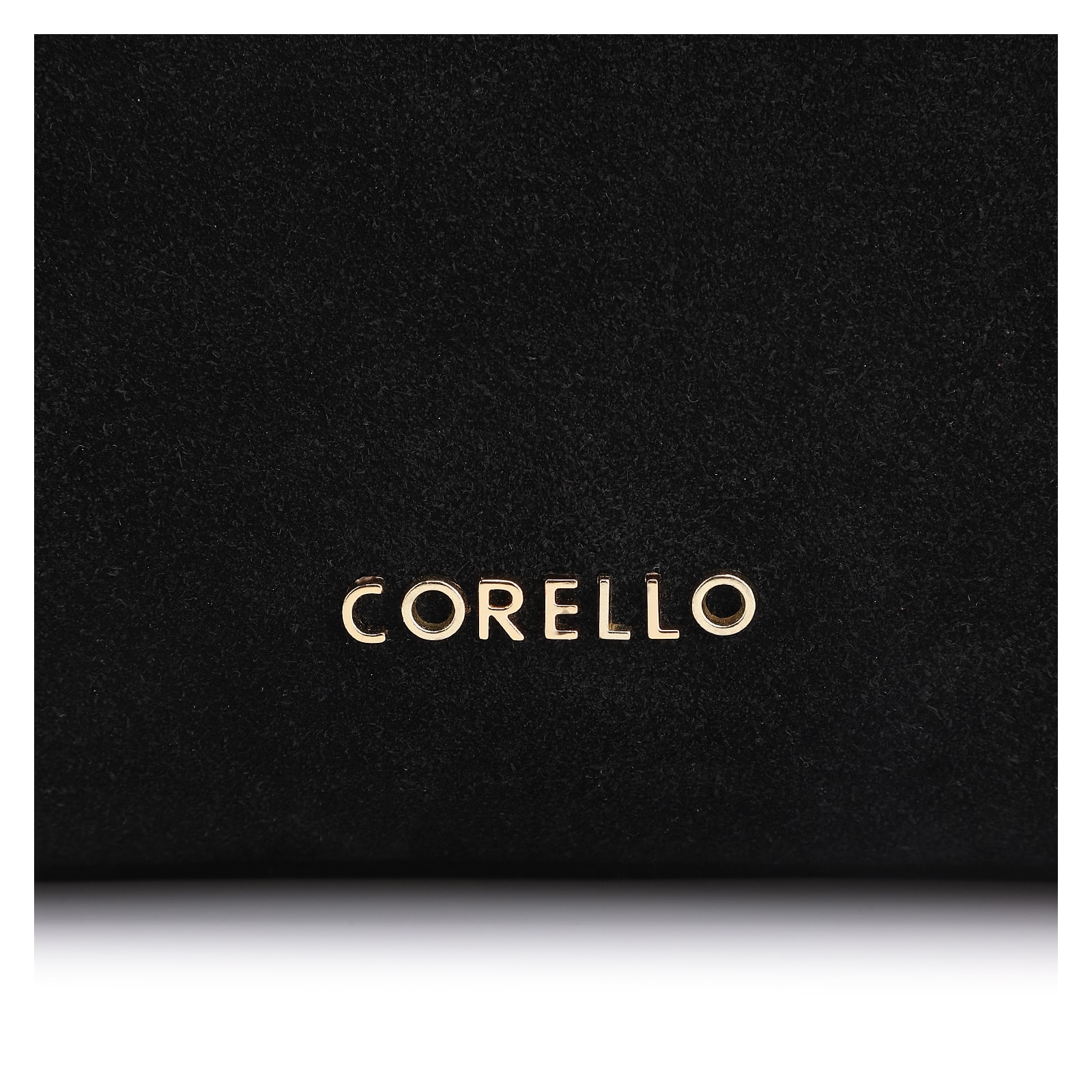 Bolsa Hobo Couro Camurça/Couro Preto