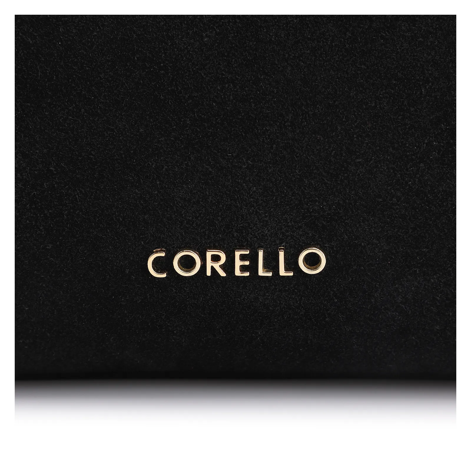 Bolsa Hobo Couro Camurça/Couro Preto