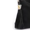 Bolsa Hobo Couro Camurça/Couro Preto - imagem 7