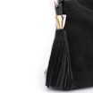 Bolsa Hobo Couro Camurça/Couro Preto - imagem 7