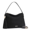 Bolsa Hobo Couro Camurça/Couro Preto - imagem 2