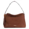 Bolsa Hobo Couro Camurça Marrom - imagem 1