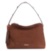 Bolsa Hobo Couro Camurça Marrom - imagem 1