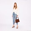 Bolsa Hobo Couro Camurça Marrom - imagem 11