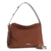 Bolsa Hobo Couro Camurça Marrom - imagem 3