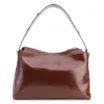 Bolsa Hobo Couro Camurça Marrom - imagem 4