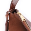 Bolsa Hobo Couro Camurça Marrom - imagem 6