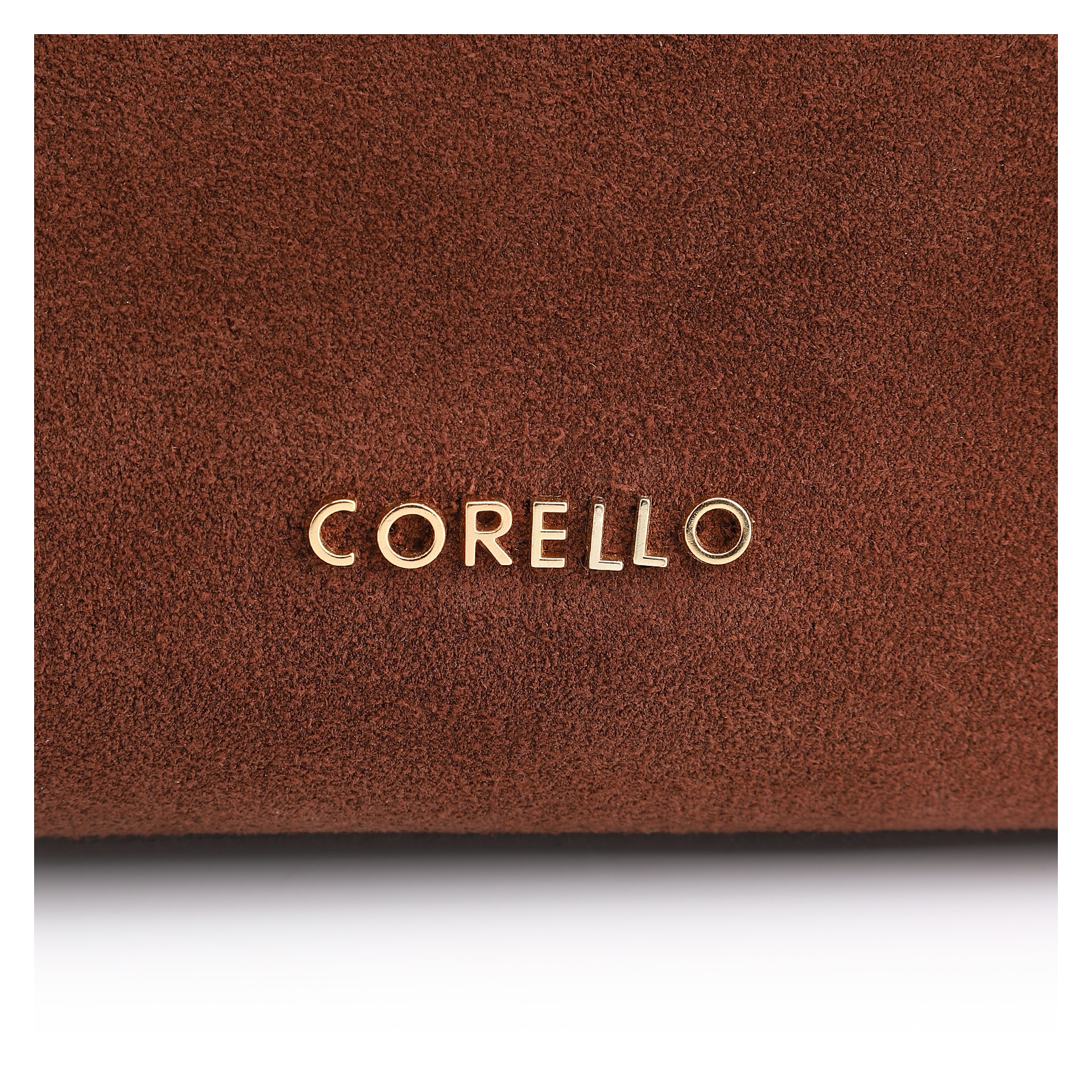 Bolsa Hobo Couro Camurça Marrom
