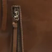 Bolsa Hobo Couro Marrom - imagem 5