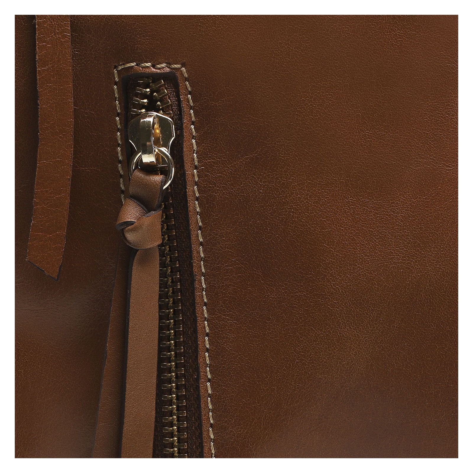 Bolsa Hobo Couro Marrom
