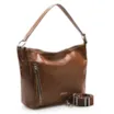 Bolsa Hobo Couro Marrom - imagem 2