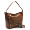 Bolsa Hobo Couro Marrom - imagem 2