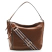 Bolsa Hobo Couro Marrom - imagem 1