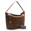 Bolsa Hobo Couro Marrom - imagem 2