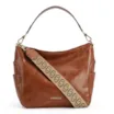 Bolsa Hobo Couro Marrom - imagem 1