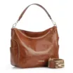 Bolsa Hobo Couro Marrom - imagem 2
