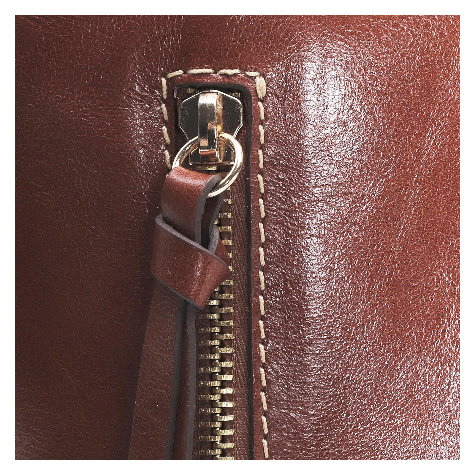 Bolsa Hobo Couro Marrom