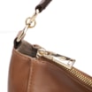 Bolsa Hobo Couro Marrom - imagem 5