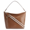 Bolsa Hobo Couro Marrom - imagem 1