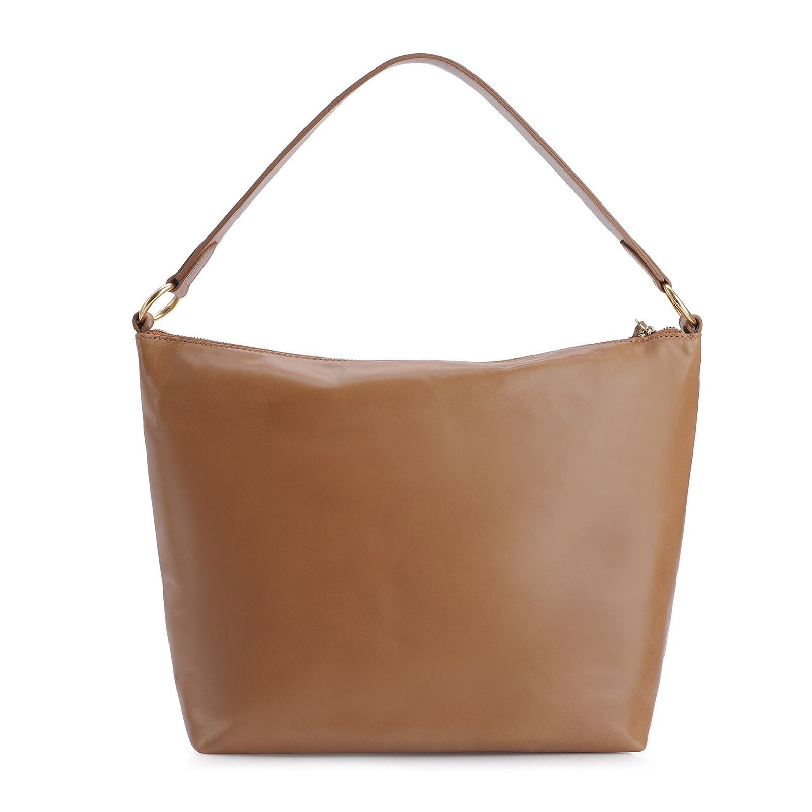 Bolsa Hobo Couro Marrom