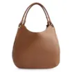 Bolsa Hobo Couro Marrom - imagem 3