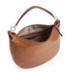Bolsa Hobo Couro Marrom - imagem 4