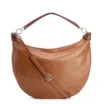 Bolsa Hobo Couro Marrom - imagem 1
