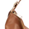 Bolsa Hobo Couro Marrom - imagem 6