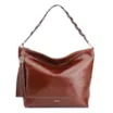 Bolsa Hobo Couro Marrom - imagem 1