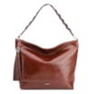 Bolsa Hobo Couro Marrom - imagem 1