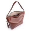 Bolsa Hobo Couro Marrom - imagem 5