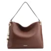 Bolsa Hobo Couro Marrom - imagem 1