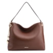 Bolsa Hobo Couro Marrom - imagem 1