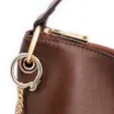 Bolsa Hobo Couro Marrom - imagem 8
