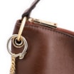 Bolsa Hobo Couro Marrom - imagem 8
