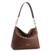 Bolsa Hobo Couro Marrom - imagem 3