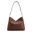 Bolsa Hobo Couro Marrom - imagem 4