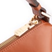 Bolsa Hobo Couro Marrom Claro - imagem 5