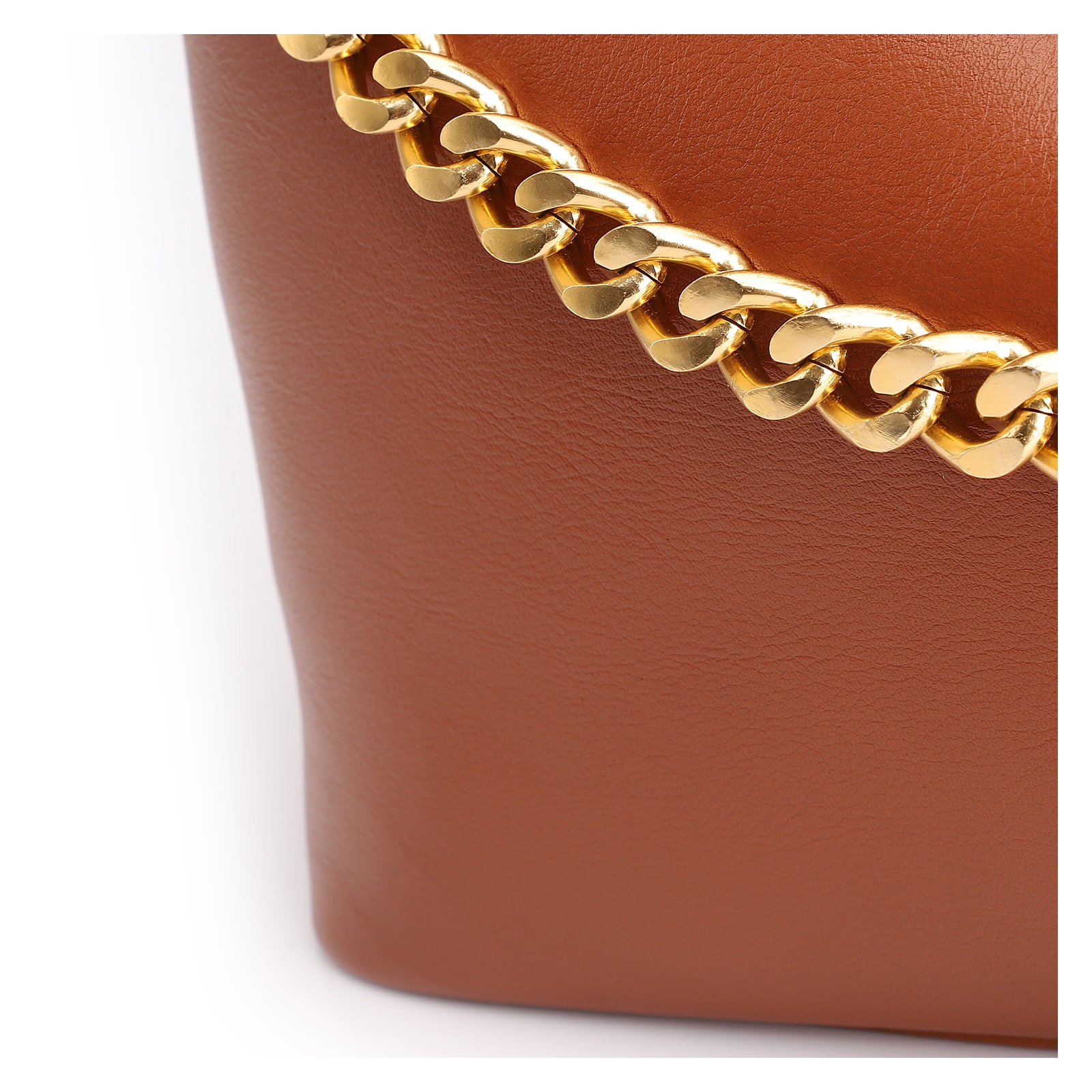 Bolsa Hobo Couro Marrom Claro