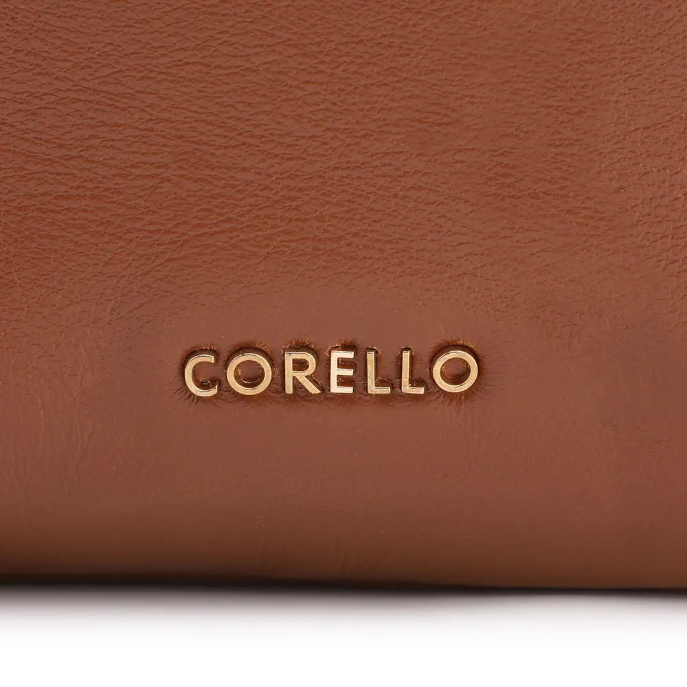  Bolsa Hobo Couro Marrom Claro - imagem 6