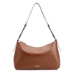  Bolsa Hobo Couro Marrom Claro - imagem 1