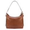 Bolsa Hobo Couro Marrom/Crochet Marrom - imagem 3