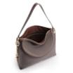 Bolsa Hobo Couro Marrom Escuro - imagem 5