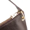 Bolsa Hobo Couro Marrom Escuro - imagem 6