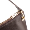 Bolsa Hobo Couro Marrom Escuro - imagem 6