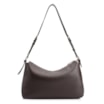  Bolsa Hobo Couro Marrom Escuro - imagem 3